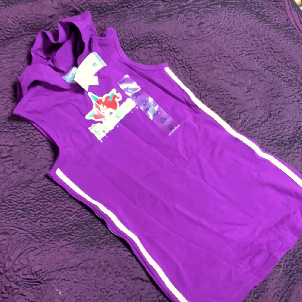 Disney Princess Ariel sleeveless dress with hood